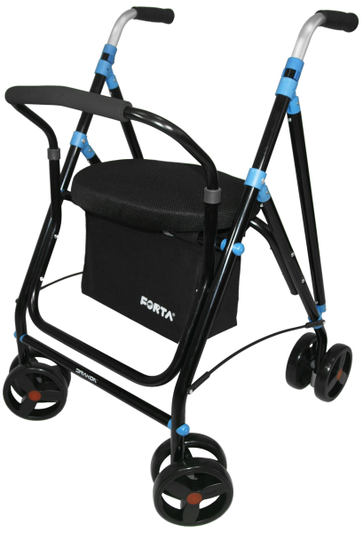 Drakon 1 Rollator Black-Bl