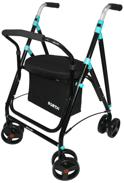 Drakon 1 Rollator Black-Em
