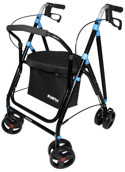 Drakon 2 Rollator Black-Bl