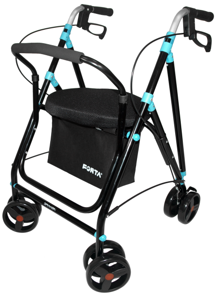 Drakon 2 Rollator Black-Em