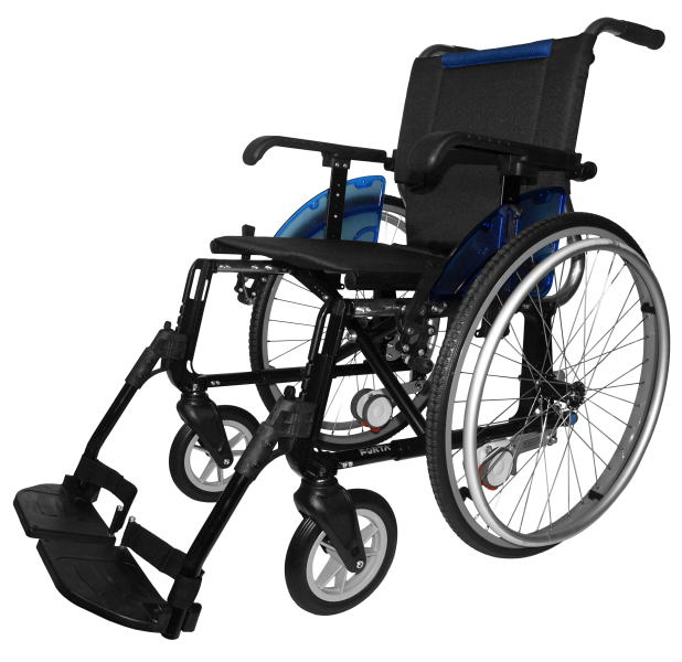 Silla de ruedas Line Giro Azul