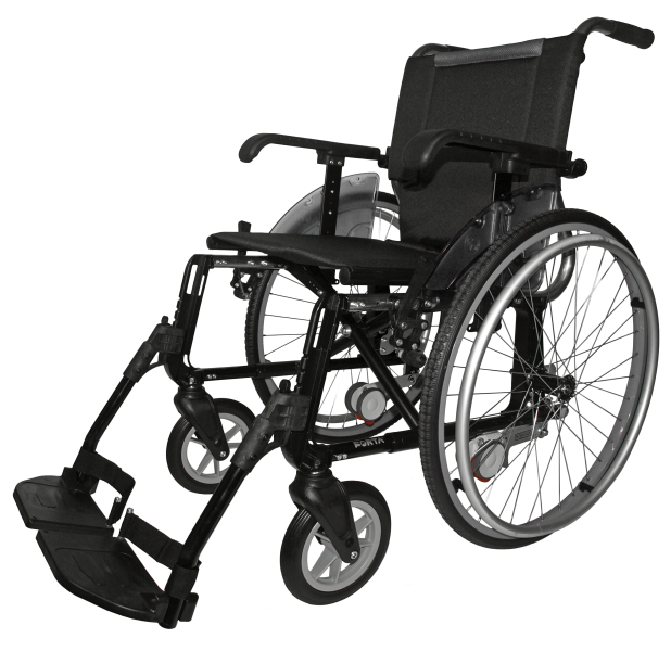 Silla de ruedas Line Giro Gris