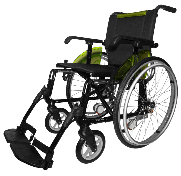 Silla de ruedas Line Giro Pistacho